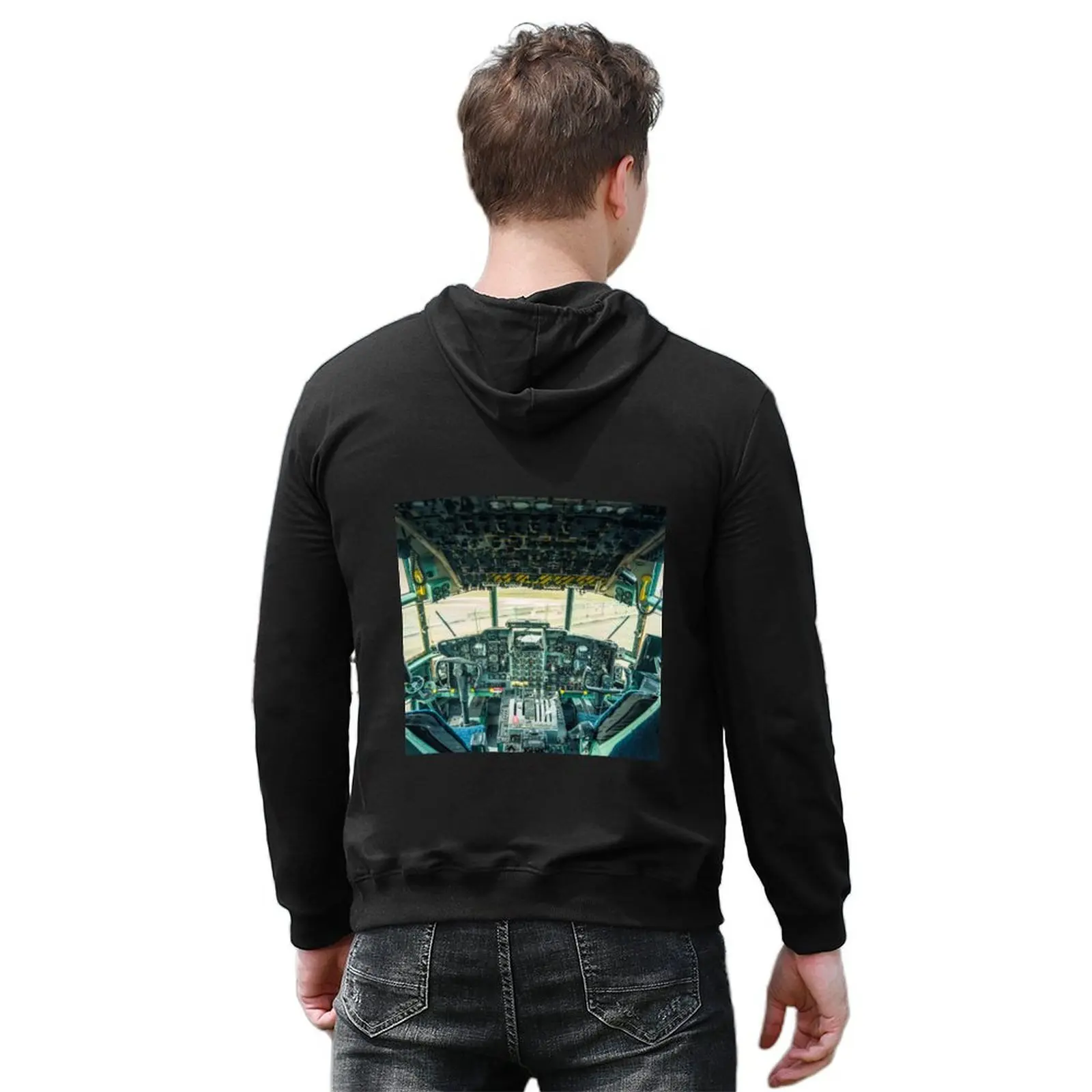 C130 Hercules Hoodie Herrenmantel koreanischer Stil Kleidung Herrenbekleidung ästhetische Kleidung Hoodie Herren