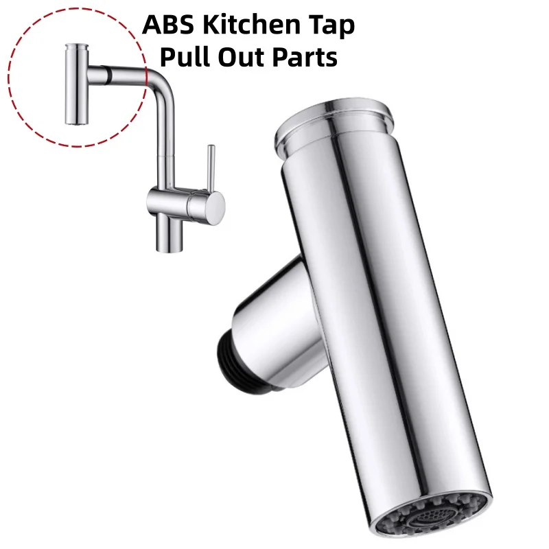 ABS Kitchen Tap Pull Out Spray Shower Head Setting Faucet Nozzle Small Shower Head Tap Aerator Kitchen Faucet Replacement Parts