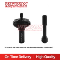 VITAVON HD Steel Front Center Drive Shaft+Planetary Gear Set For Traxxas UDR 1/7