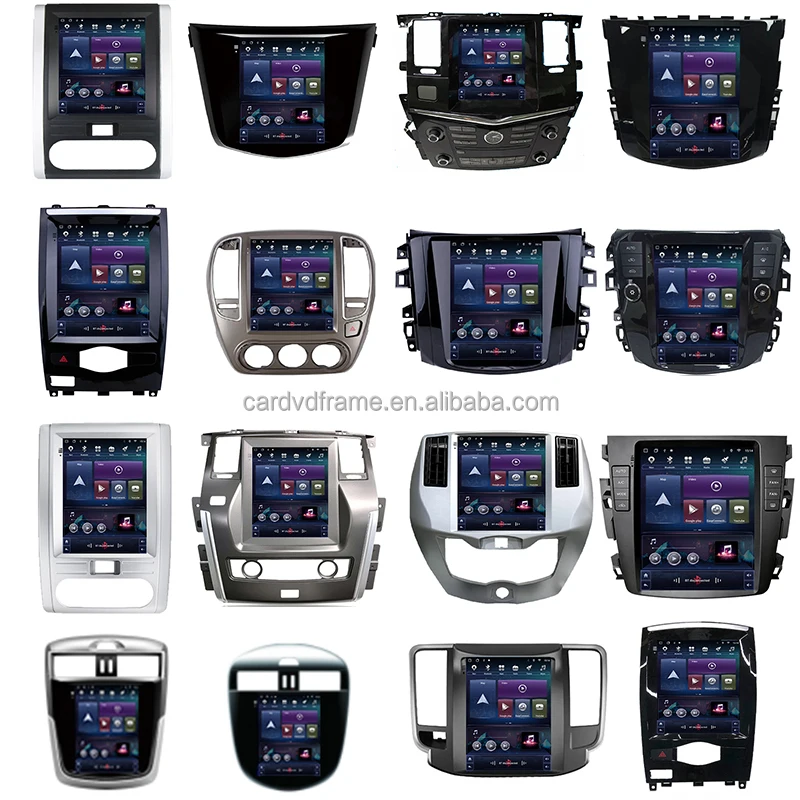 Aega Multimedia Dvd Player 9.7 Vertical Radio Android Nissan Sylphy Altima Versa X-trail Patrol Terra Navara Car Stereo