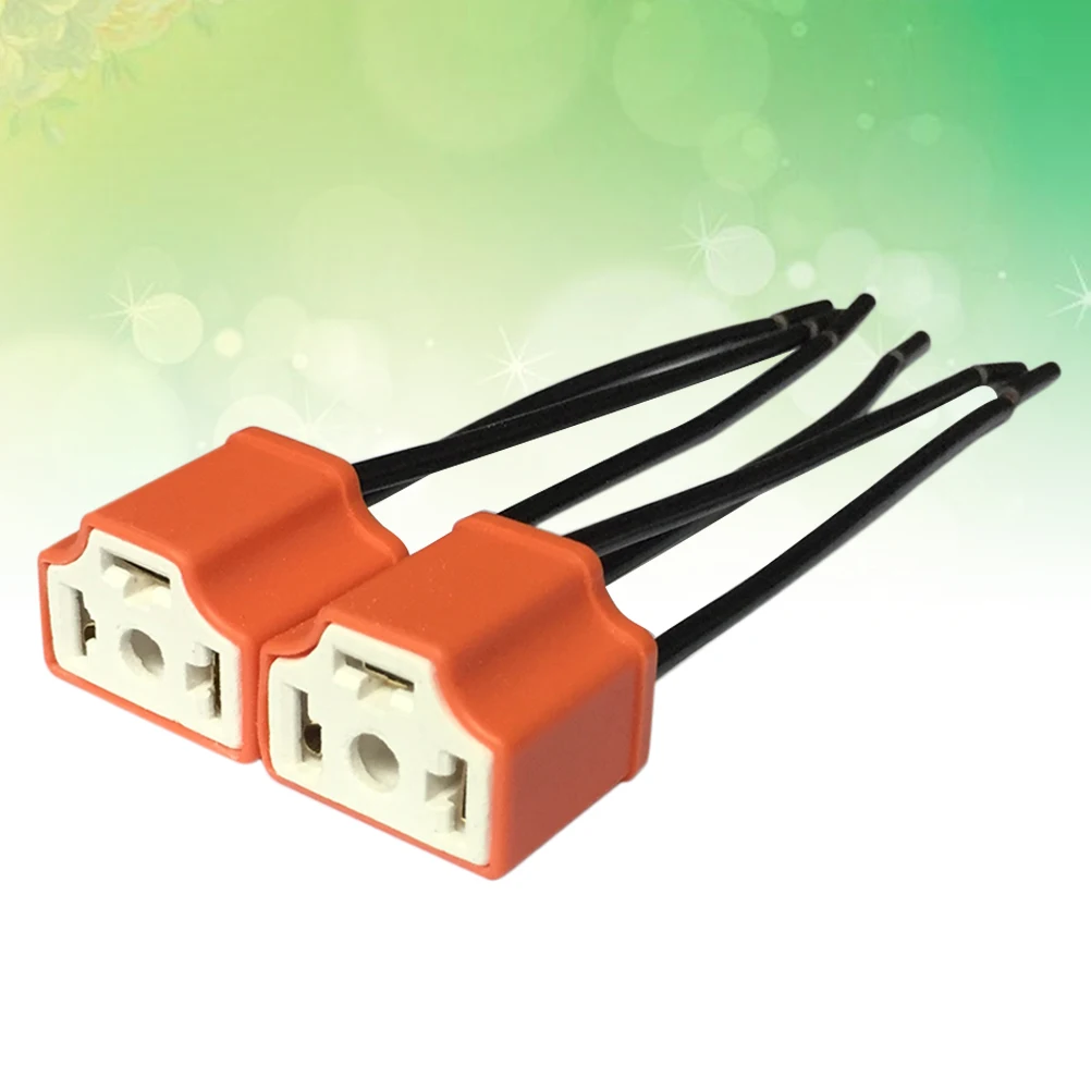 

2pcs Headlight Socket Relay 12V Automotive Car 10A Safe Efficient Alarm Horn Control Current Drive Low Sat Voltage