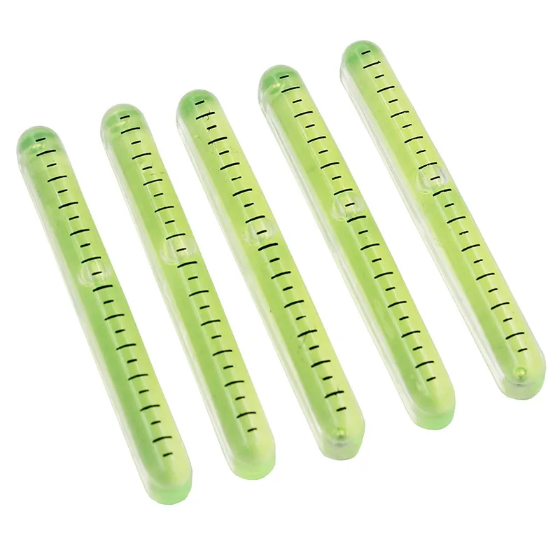 Outer Arc Spirit Level Horizontal Bubble Flat Bottom For RV Inclinometer Ruler Accessories (2pcs/Lot)