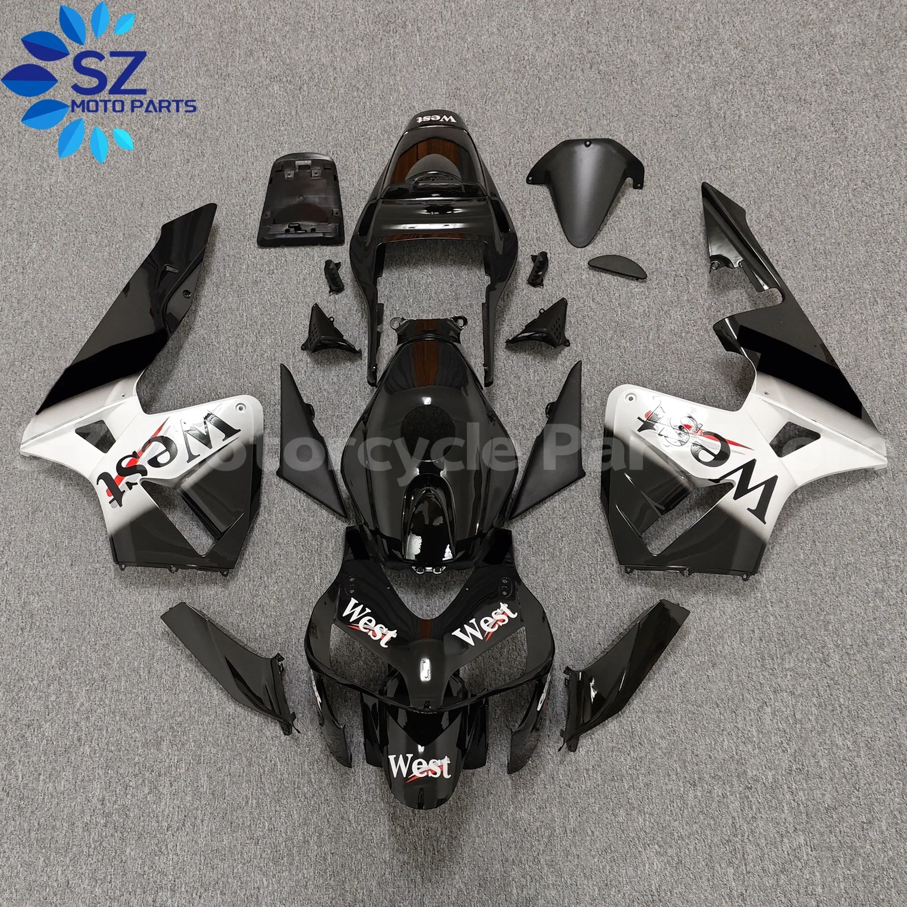 

Injection Plastic parts Fit For CBR600RR F5 2003 2004 CBR 600 RR CBR600 Motorcycle painted Bodywork Fairing Components ABS