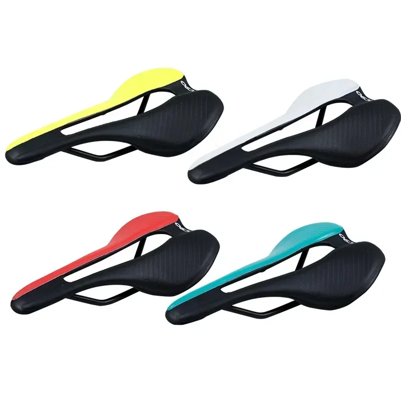 EC90 MTB Mountain Bike Saddle Comfort Road Bicycle Seat Cushion Nylon Fiber and Leather Material Cycling Accessories Parts