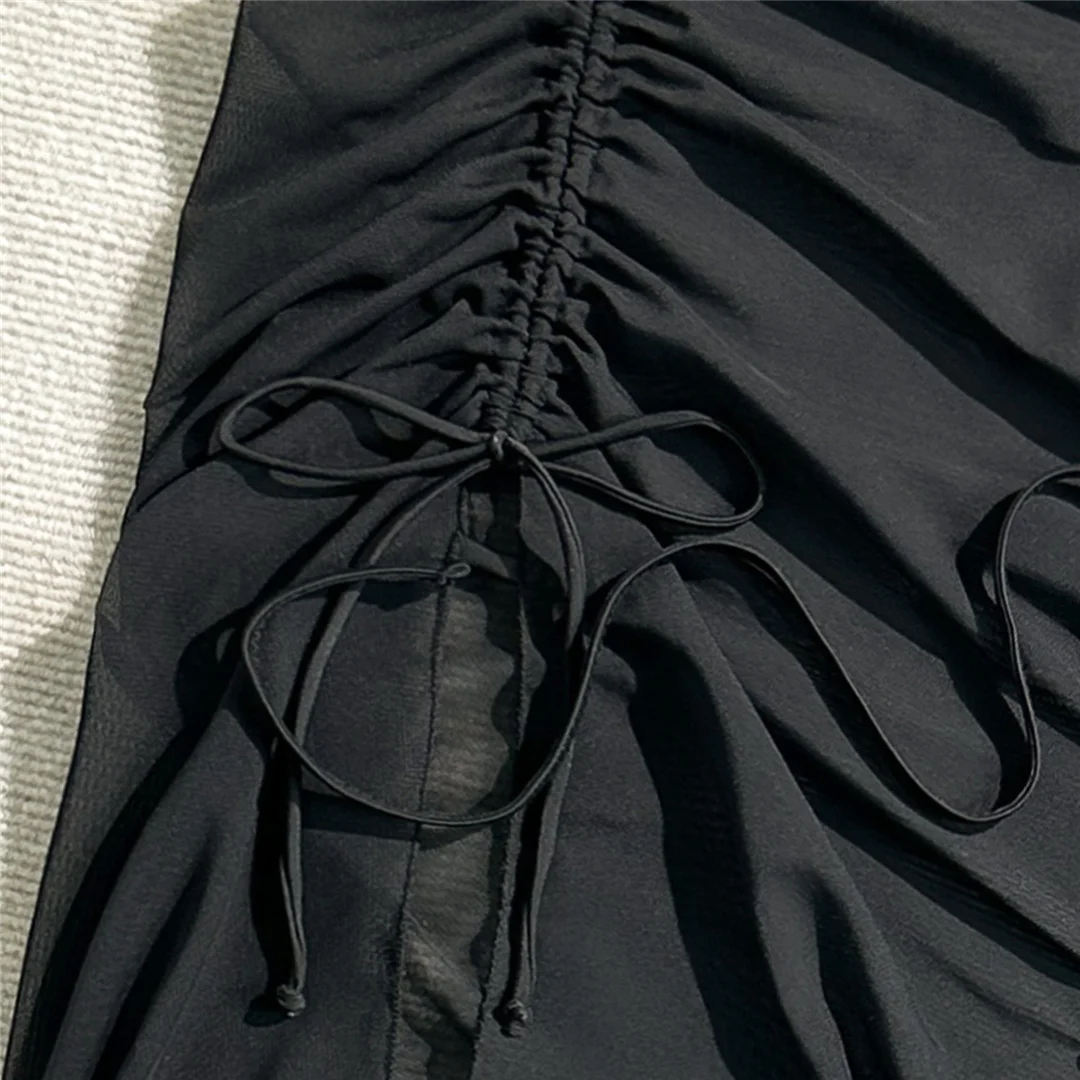 Mit Rock, Neckholder-Bikini, Damen-Badeanzug, dreiteiliges Bikini-Set, brasilianischer BH, Badebekleidung, Badeanzug, Schwimmbekleidung V7650 – Detail 19