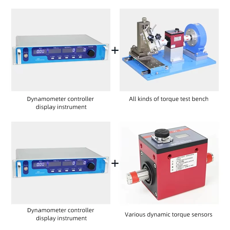 Dynamic Torque Sensor Dynamometer Motor Tester Large Capacity Test Bench for Mechanical Automation Industry