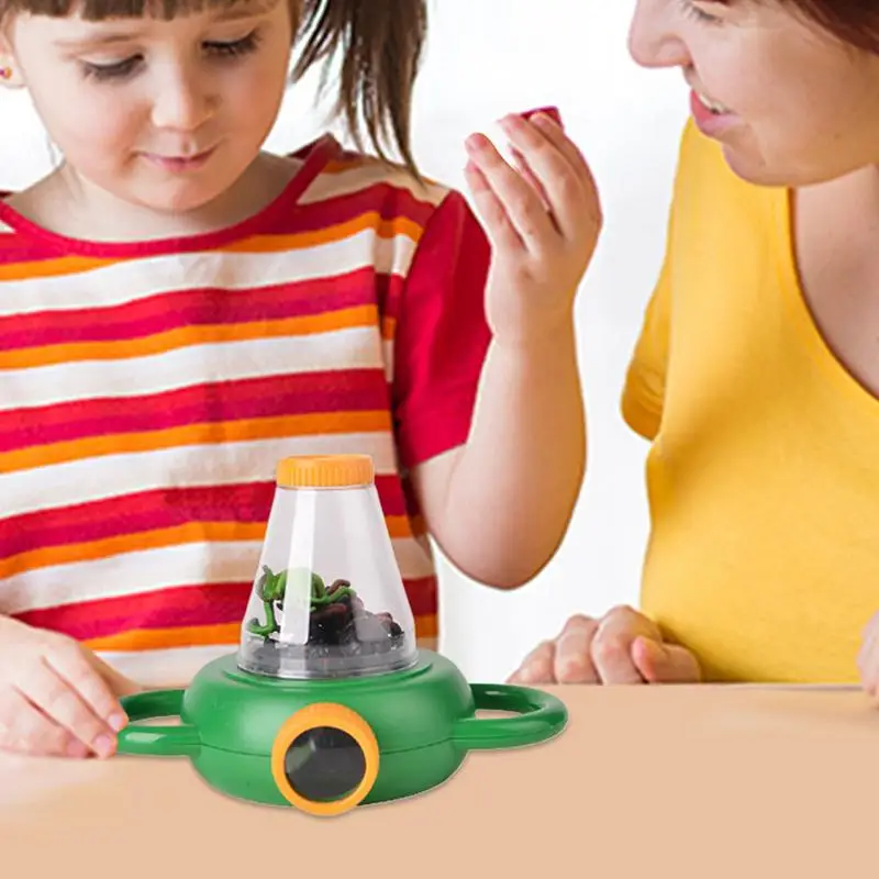 เครื่องมือล่าสัตว์ผีเสื้อสําหรับเด็กชุดจับผีเสื้อสําหรับอายุ 4-6 จับคลิปแหนบการสํารวจกลางแจ้งชุดสําหรับธรรมชาติ