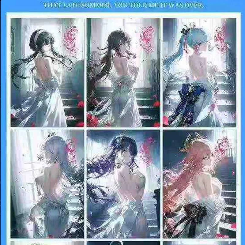 Boîte Booster de cartes histoire de déesse, fin d'été A5 Waifu Anime Girl Trading CCG TCG Doujin, jouet et loisirs, cadeau, nouvelle collection
