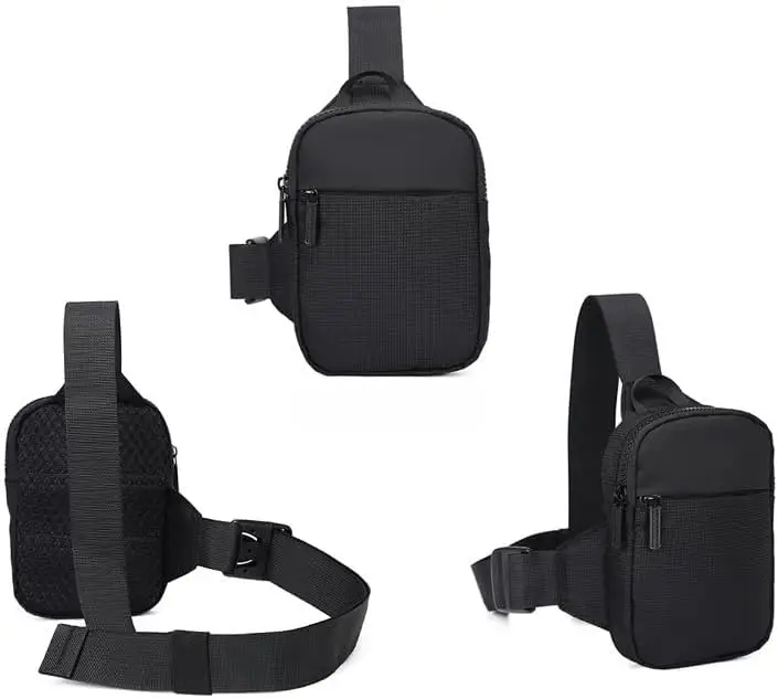 Sling Bag for Men and Women, Mini Crossbody Bags with Adjustable Strap, Water Resistant Fanny Pack Phone image 2