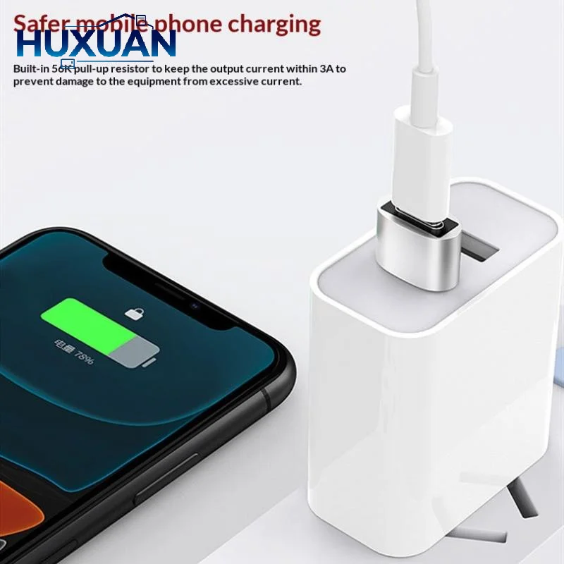 1Pcs USB A Male To Micro Type C Female Connector OTG Adapter USB To Type C Converter For Computer Laptop Data Transfer