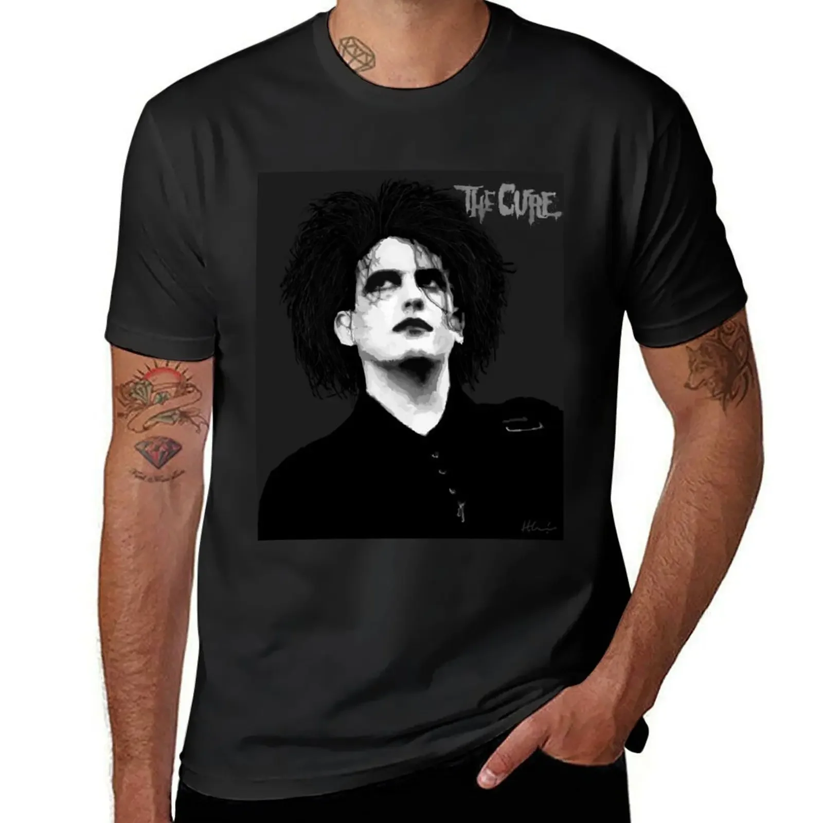 

Robert Smith T-Shirt boys whites T-shirts man graphic t shirts fitted t shirts for men