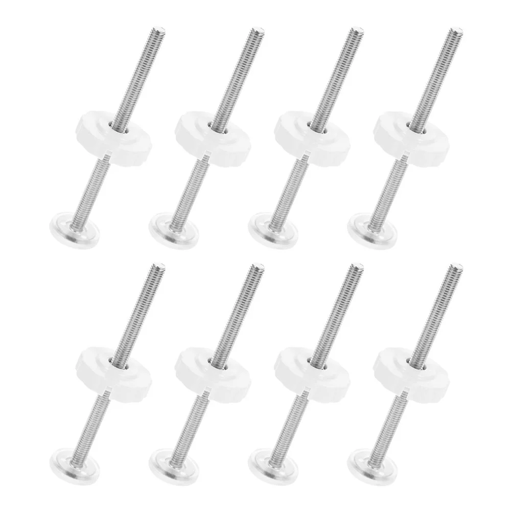 8 Pcs Baby Gate Bolts Pet Spindle Rod Pressure Mounted Abs Tension Extender Adapter