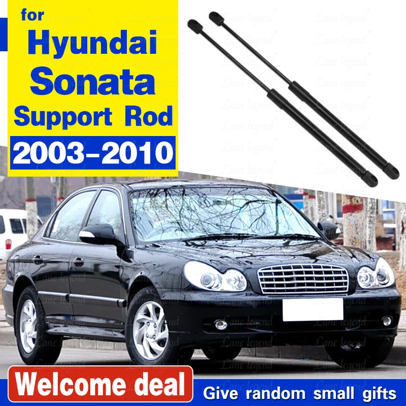 

For Hyundai Sonata Sedan 2003 - 2010 Hood Bonnet Gas Struts Lift Support Shock Gas Strut Fishing Support Rod Holder Bracket