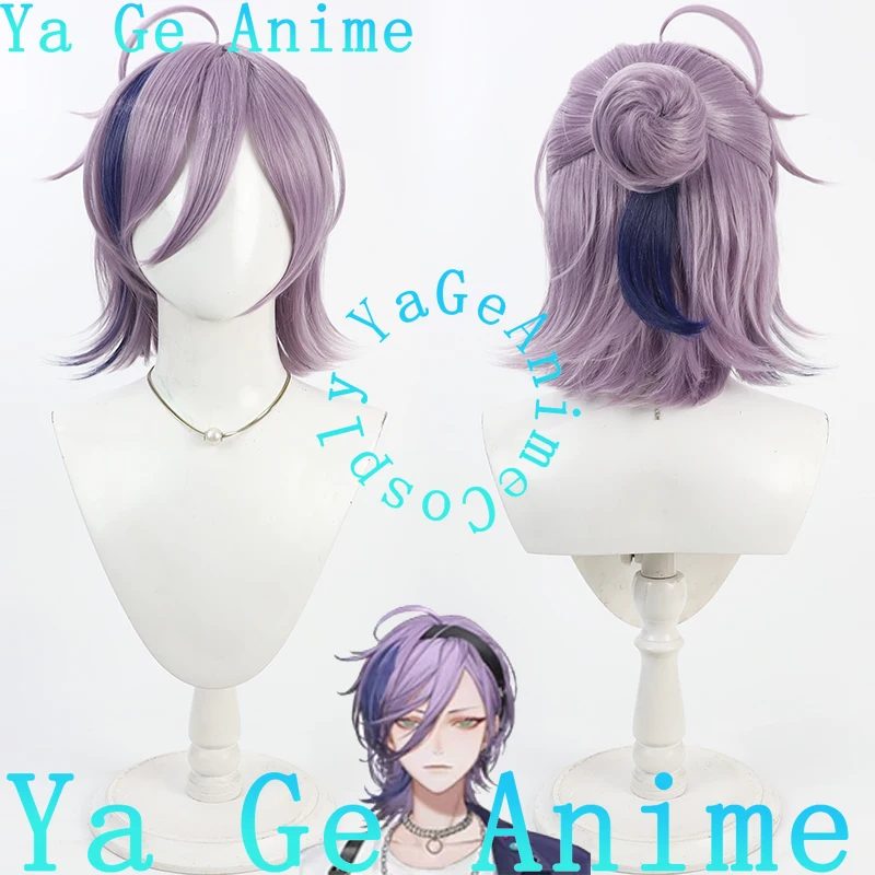 

Ya Ge Anime In Stock Fast Shipping Virtual VTuber Sakaki Ness Cosplay Wig Anime Comic Reality Show Synthetic Wig