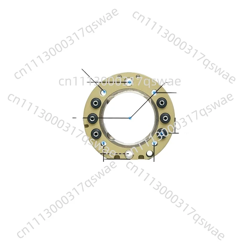 Multi-Joint End Quick-Change Fixture Automatic Disk Gun Changer Load Capacity Up To 20kg Industrial Robotic Arm Part