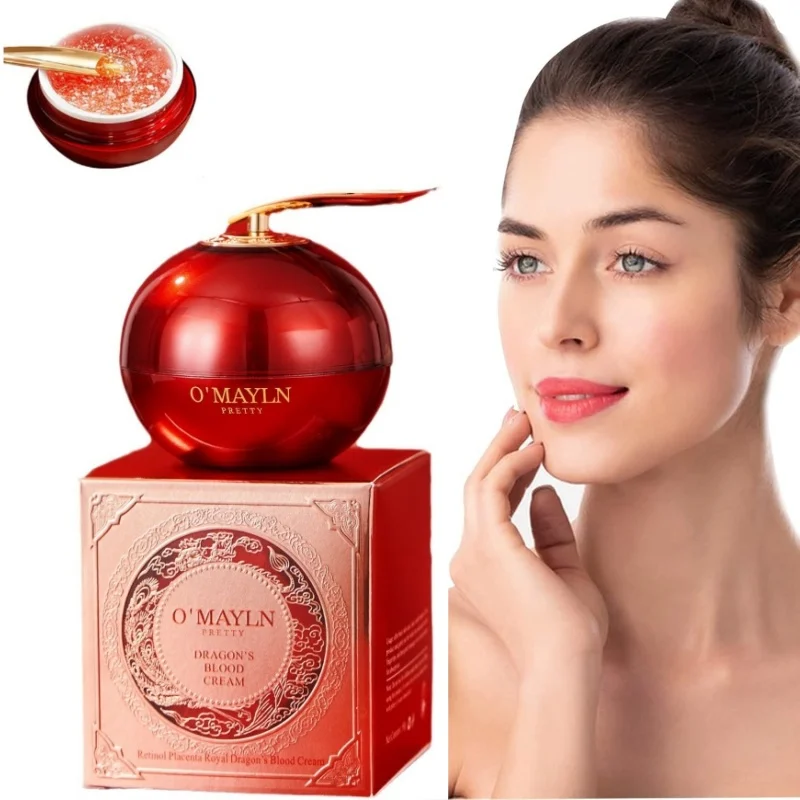 

50G/Box Dragon Blood Cream, Beauty Cream, Facial Skin Care Essence, Lazy Toner, Firming, Smoothing and Moisturizing Skin, Skin More Elasticity, Looking Young, Suitable for Men and Women, Daily Facial Care, Holiday Gifts, Gifts for Mom and Lovers