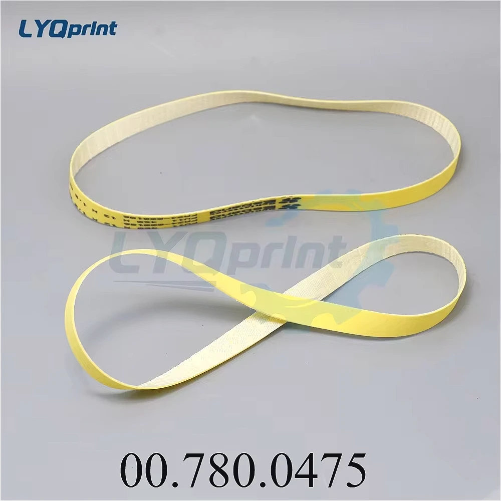 00.780.0475 Powder Spray Pulley 95MM 11MM 460x10MM For Heidelberg SM74 Printing Machine Parts