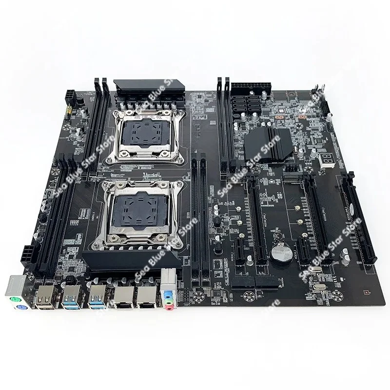 X99 Main Board DDR4 2011v3 Server Desktop Computer 2678V3 Multi-open Set