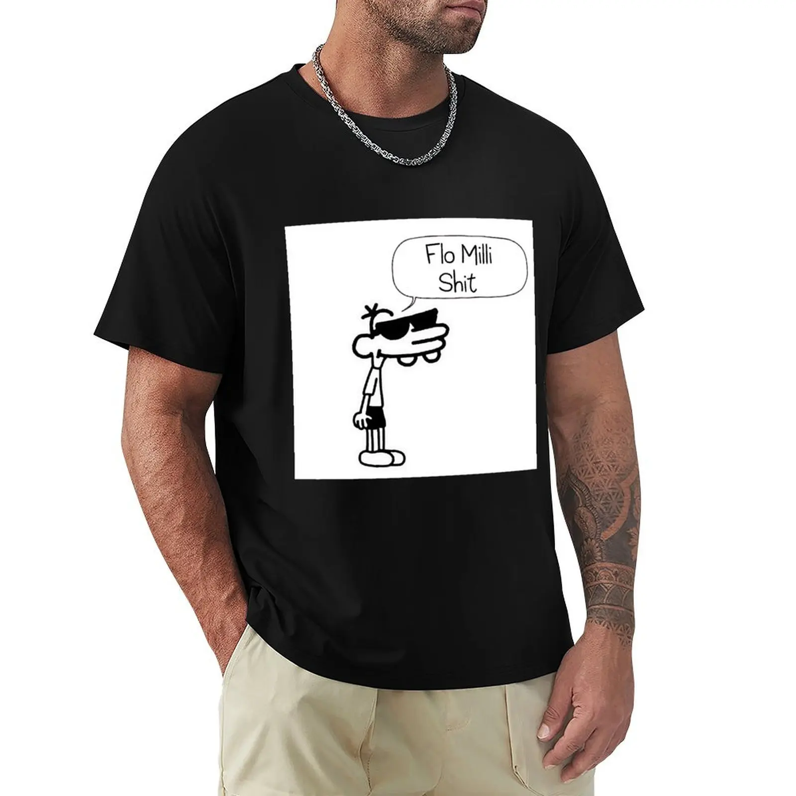 Manny Heffley T-Shirt cute tops summer top Men's cotton t-shirt