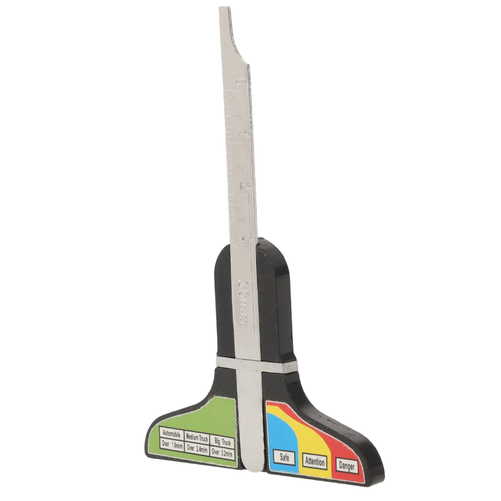 

Tire Tread Depth Gauge Caliper for Cars Trucks Motorcycles Precision Measurement Tool Portable T-Shape Tire Depth