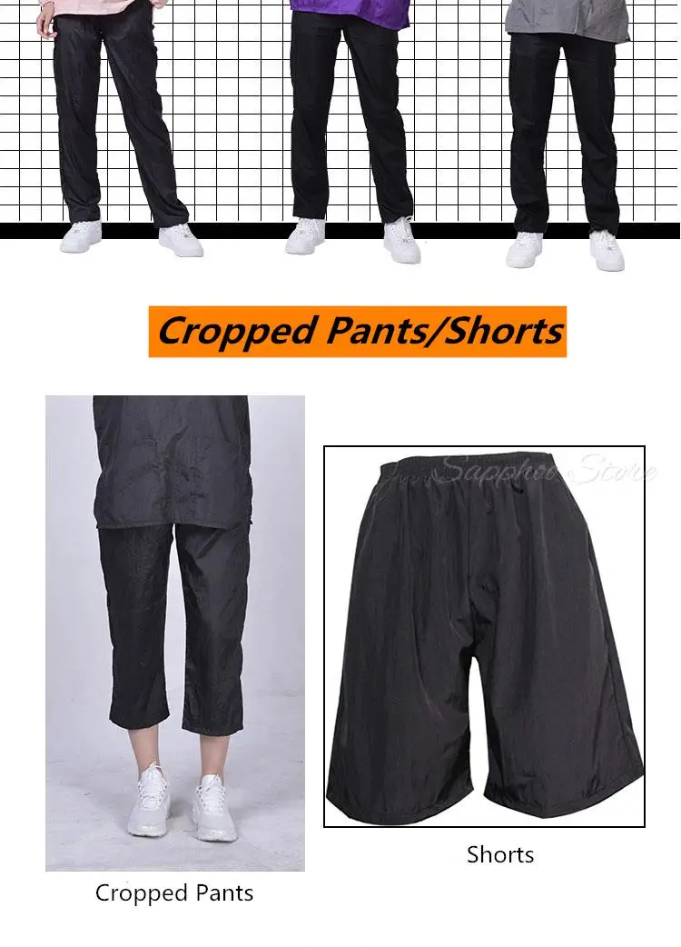 Anti-statische Wasserdicht Pet Groomer Arbeit Kleidung Hosen Hund Katze Friseur Schönheit Arbeit Kleidung Cropped Hosen Shorts G0704 – Detail 11