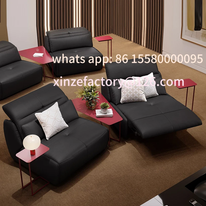 

Customizable Minimal Electric Function Sofa