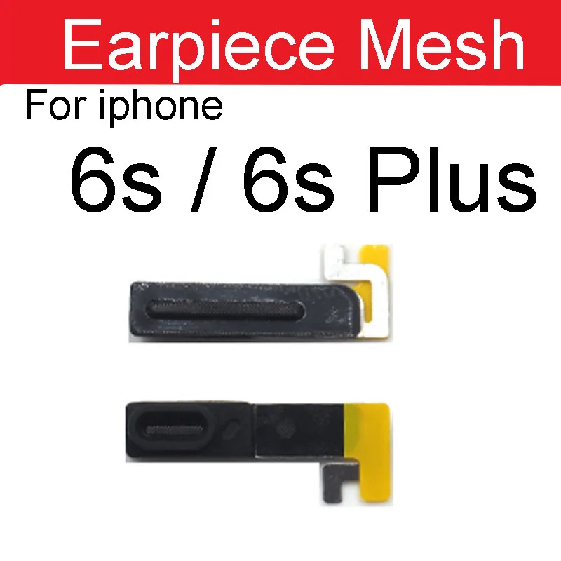 5 Buah/Lot Speaker Earpiece Telinga Tahan Debu Jaring Antidebu dengan Braket untuk iPhone 5 SE 5 S 6S 6 7 8 Plus 11 Pro 12 Mini X XS Max XR