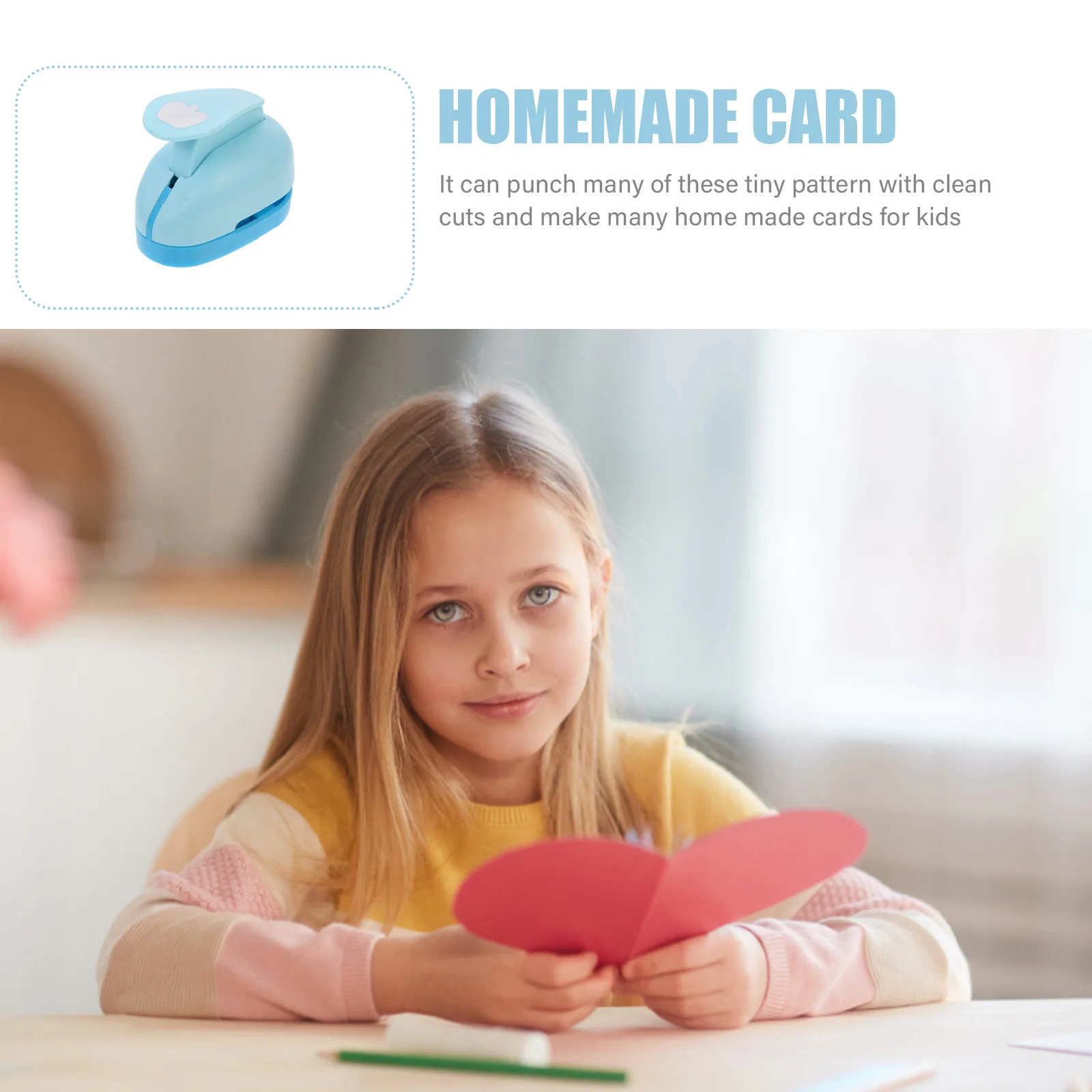 

DIY Handmade Paper Punch Craft Hole Puncher Manual Scrapbooking Punch Tool for Card Making Tags Labels Album Decoration