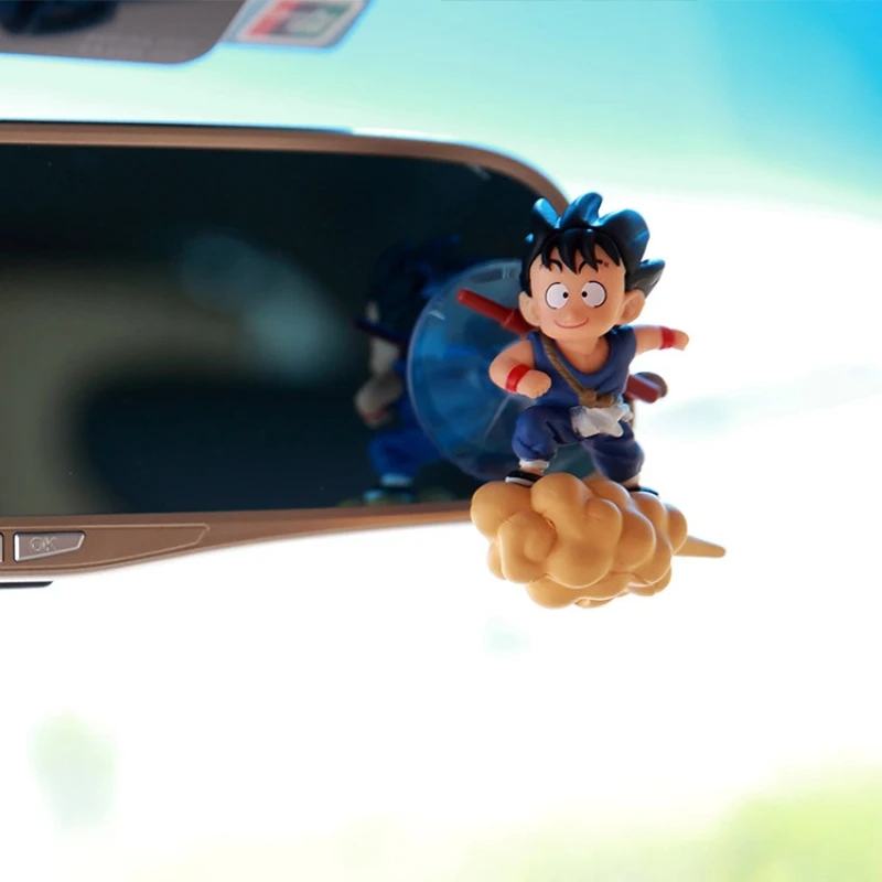 Anime Dragon Ball Son Goku Tao Pai Pai With suction cup Car ornament decoration Action Figure Mode Toy Doll Collection Gifts