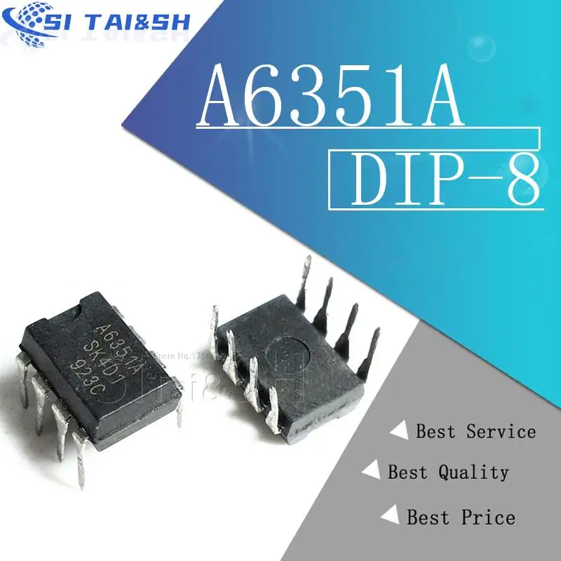 10pcs/lot A6351 STR-A6351A DIP-8