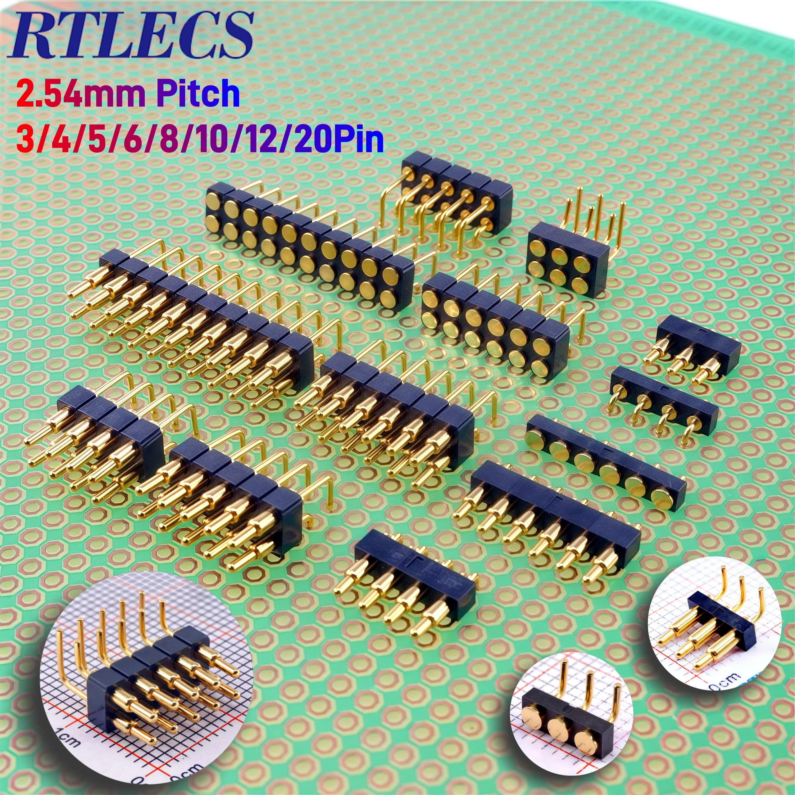 5Pcs Spring-Loaded …