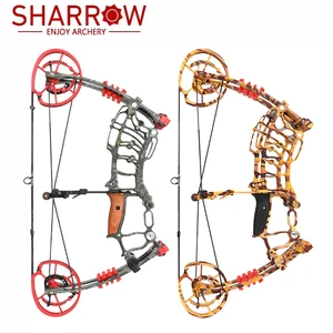 القوس الرماية المركب 30-70 رطل استخدام مزدوج الكرة الفولاذية السهام الكرة الصلب 420 إطارا في الثانية الصيد الصيد اكسسوارات الرماية أعلى 6 مبيعات القوس والسهم 70 رطلا - No3