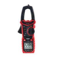 1pc HABOTEST HT206D Digital Clamp Meter 6000 Counts Duty DC AC Voltage Resistance Continuity Frequency Capacitance True RMS NCV