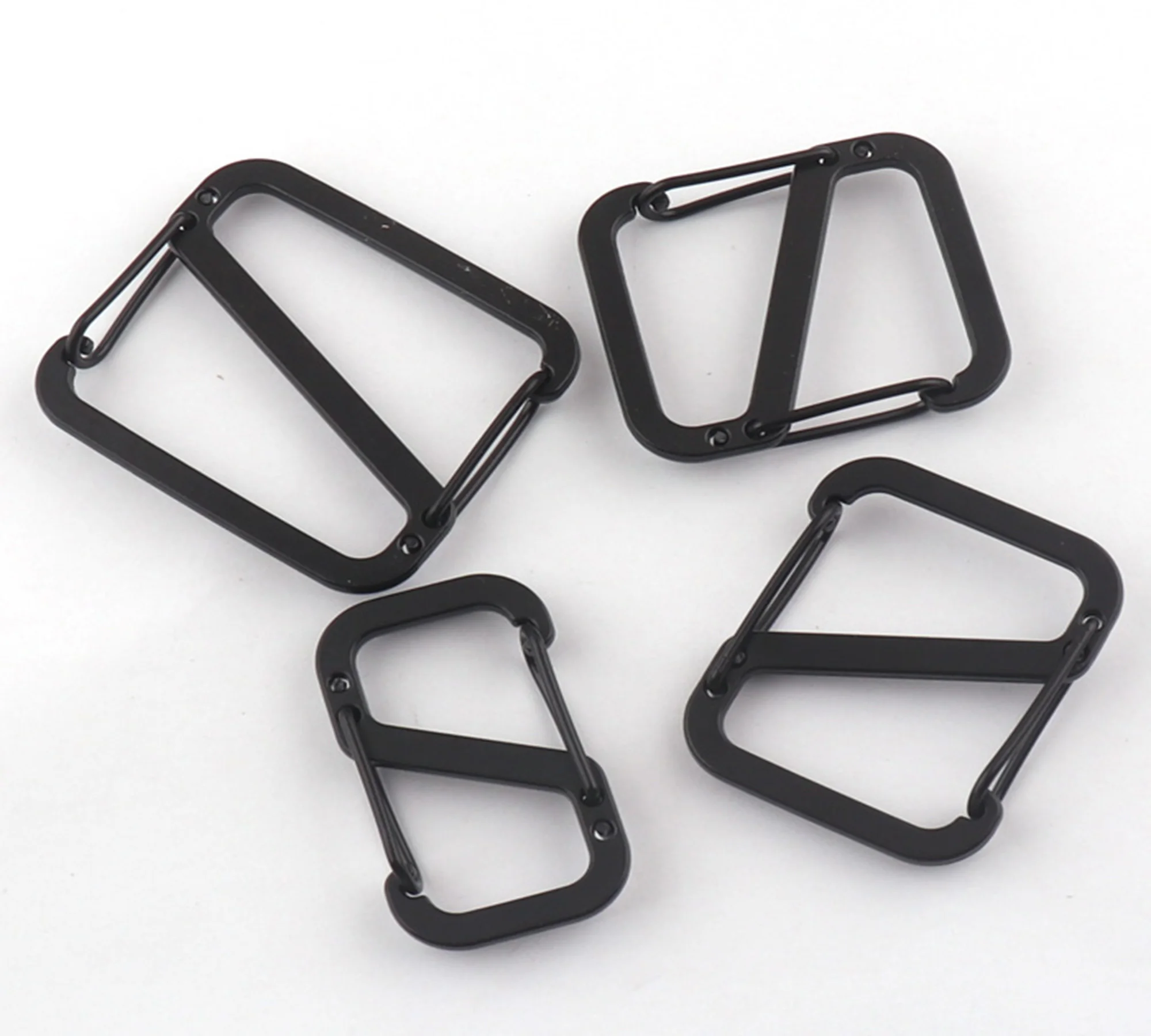 20mm/32mm/35mm/50mm Black belt buckle Metal G buckle G hooks Strap Slider Hooks ZINC Alloy G-Hook Slide Release Buckles