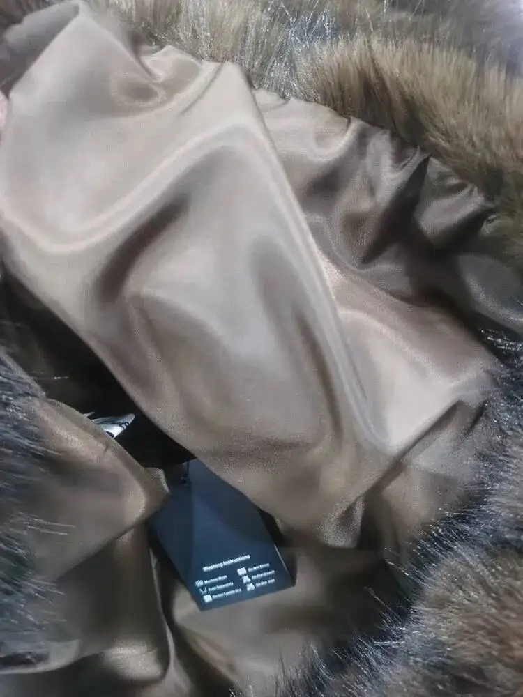 BJTZ المرأة 2025 جديد الشتاء مقنعين معطف الفرو البيئي الفاخرة المنك المخملية البلوز ملابس خارجية دافئة غير رسمية #4