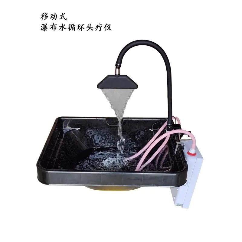 Hair Salon Hair Shop Shampoo Bed Mobile Boutique Waterfall Water Circulation Hair Therapy Apparatus Household