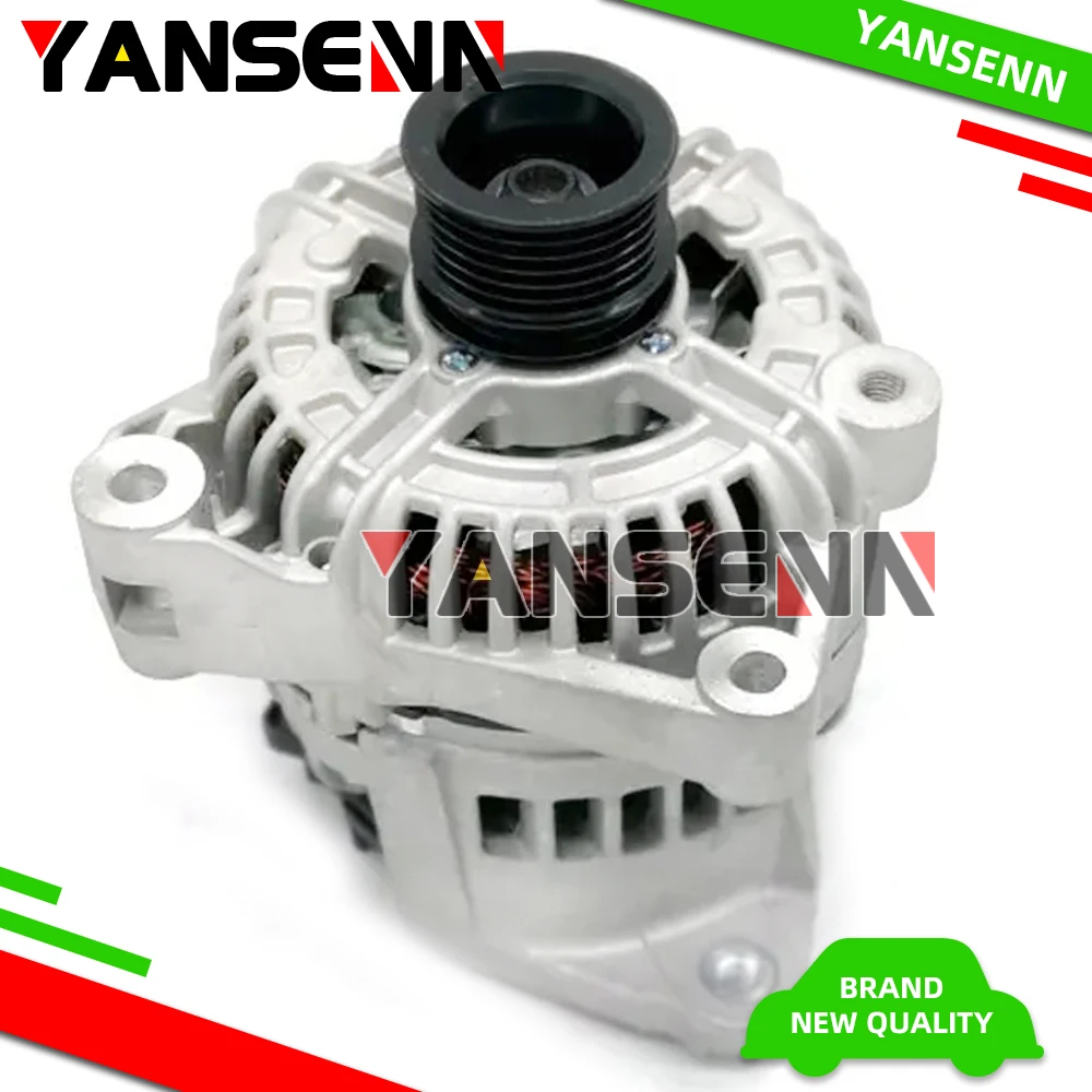 12V/120A CW 6-Groove New Alternator  for BMW E46 325Ci 330Ci 2004-2006 325i 330i E85  12317519618, 0124515105, 12317519620 view 4