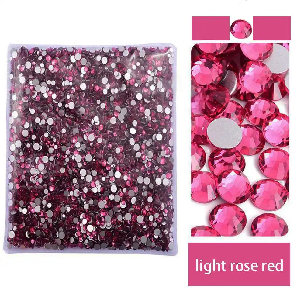 5000/10000 Stück Nicht Hot Fix Strasssteine 2/3/4 mm Harz Flatback Kristall Strass DIY Nail Art Schmuck Kleidungsstück Dekorationen zum Aufkleben – Detail 2