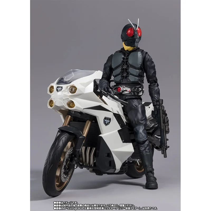 Bandai S.H.Figuarts Phase Variation Batta-Augs Cyclone Shin Masked Rider Anime Original Action Figure Model Toy Gift Collection