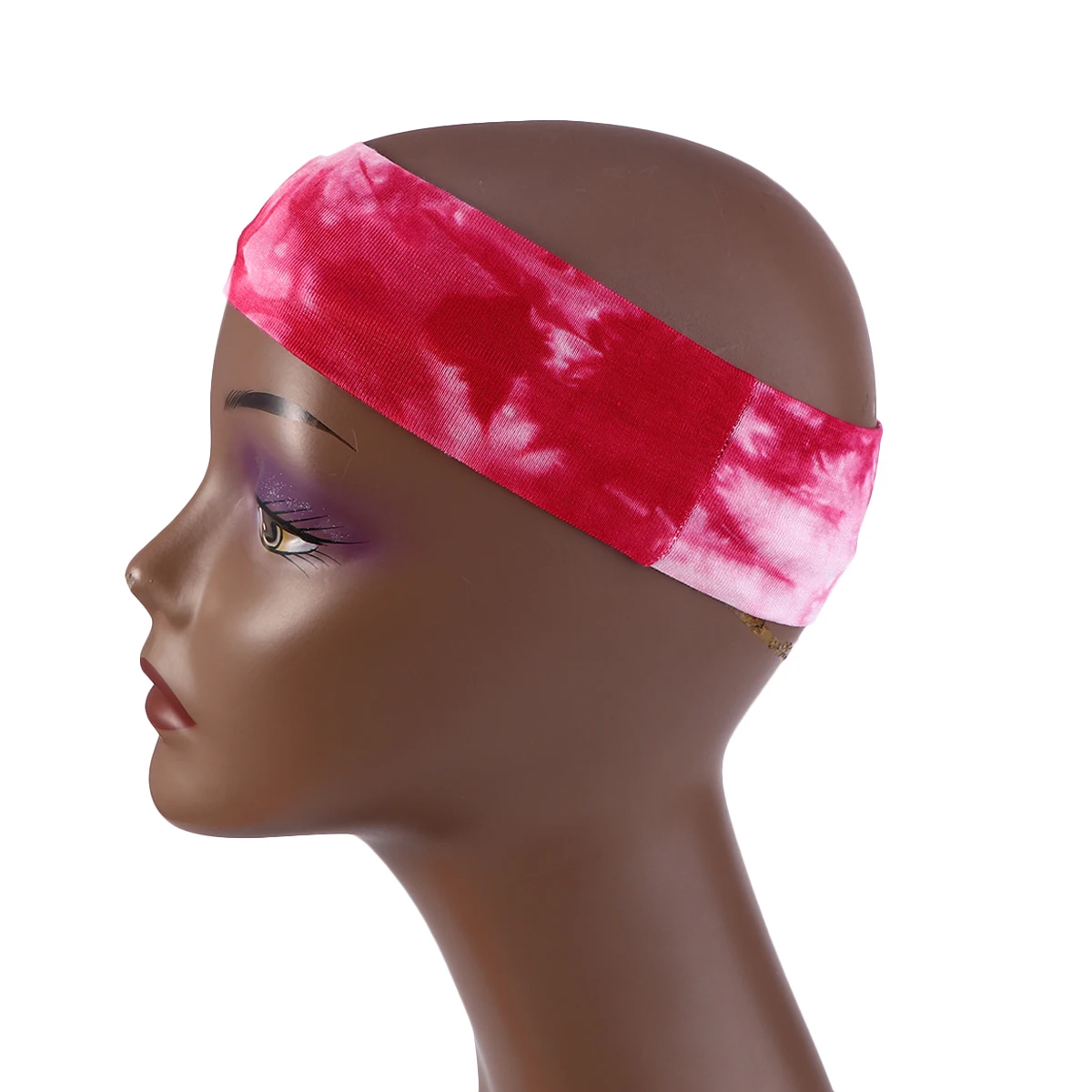 

3pcs Sweat-Absorbing Hair Bands Yoga Headbands Elastic Headband For Sports Fitness Quick-Dry Headwrap Lightweight Wine Red Gray