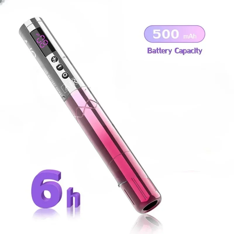 

Multifunction Permanent Makeup Wireless Battery Tattoo Pen Machine for PMU & SMP Eyebrow Eyeline Lips Cartridge Needles