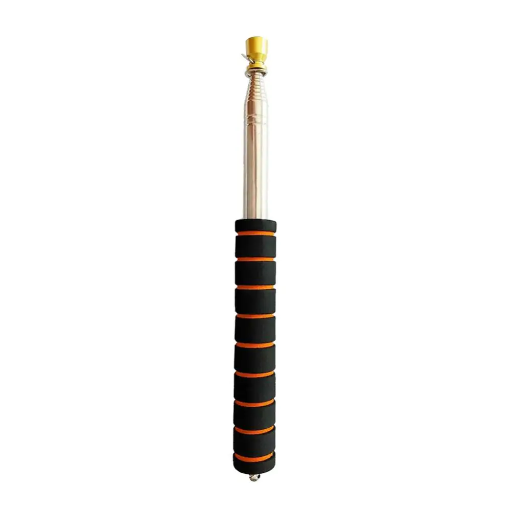 300cm Stainless Steel Handheld Telescopic Flagpole Teaching Tour Guide Flag Pole Flagpole Accessories