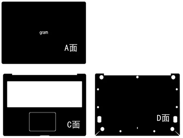 Precut Skin Sticker Cover For LG Gram 17Z90P 17Z90N 16Z90P 14Z90N 14Z90P 17Z990 17Z90N 15Z90N 15Z990 15Z980 14Z980 13Z990 13Z980