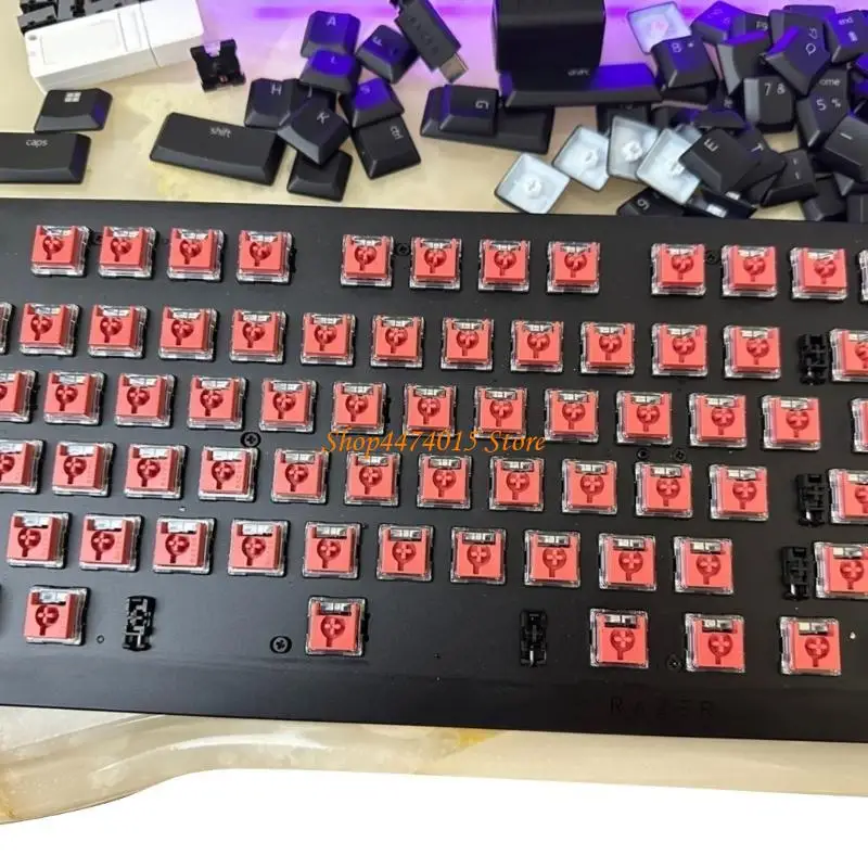 K1AA Optical Low Profile Keyboards Switches Light Effect for DeathStalker V2