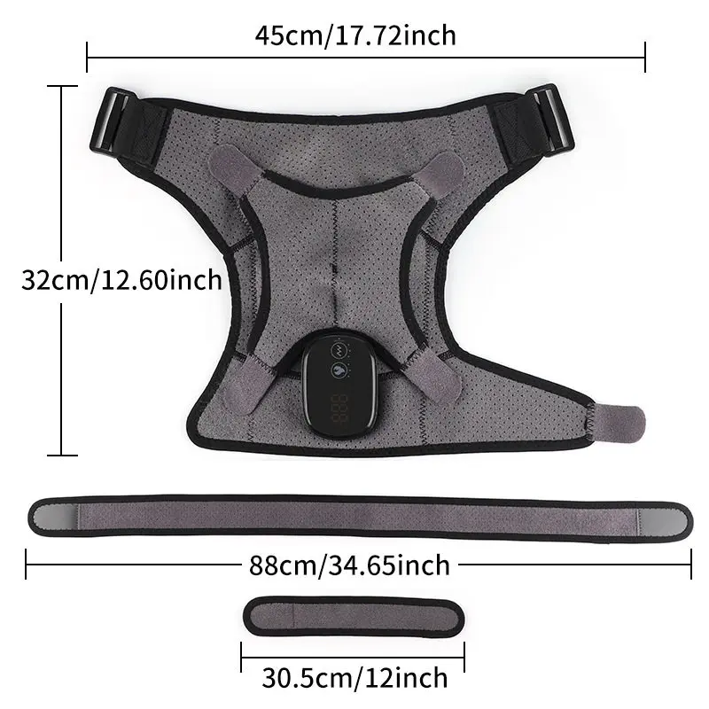 Electric massage outdoor sports shoulder pads 5000mAh protective gear