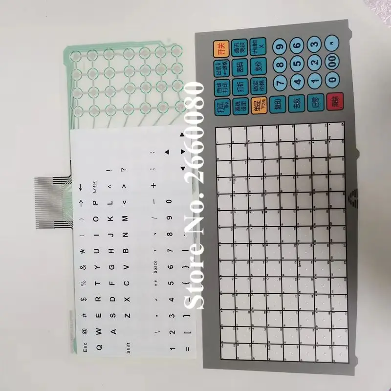 

LS2 LS3 LS4 Внутренняя схема клавиатуры и пленка в китайском языке Весы для печати этикеток Aclas