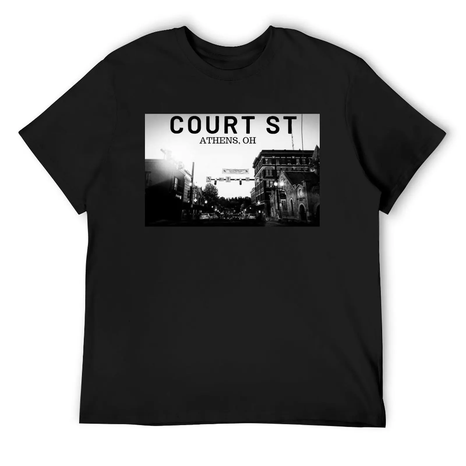 Court St Athens, Ohio T-Shirt shirts graphic tee vintage graphic tee hippie clothes mens tall t shirts