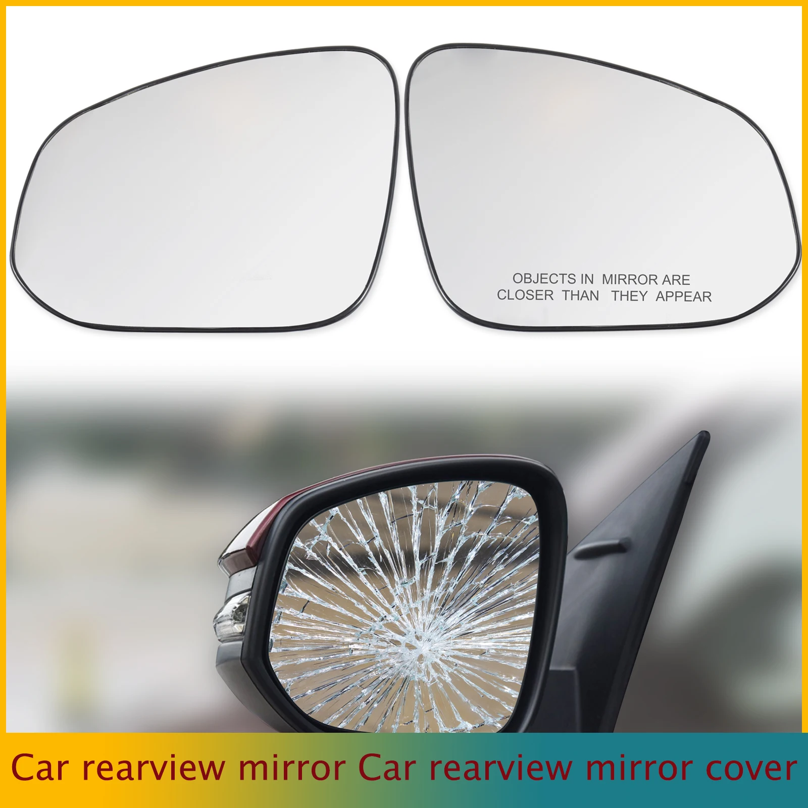 

Door Rearview Mirror Lens Rearview Mirror Glass Reflector Convex Glass For Toyota RAV4 2013 2014 2015 2016 2017 2018 Accessories