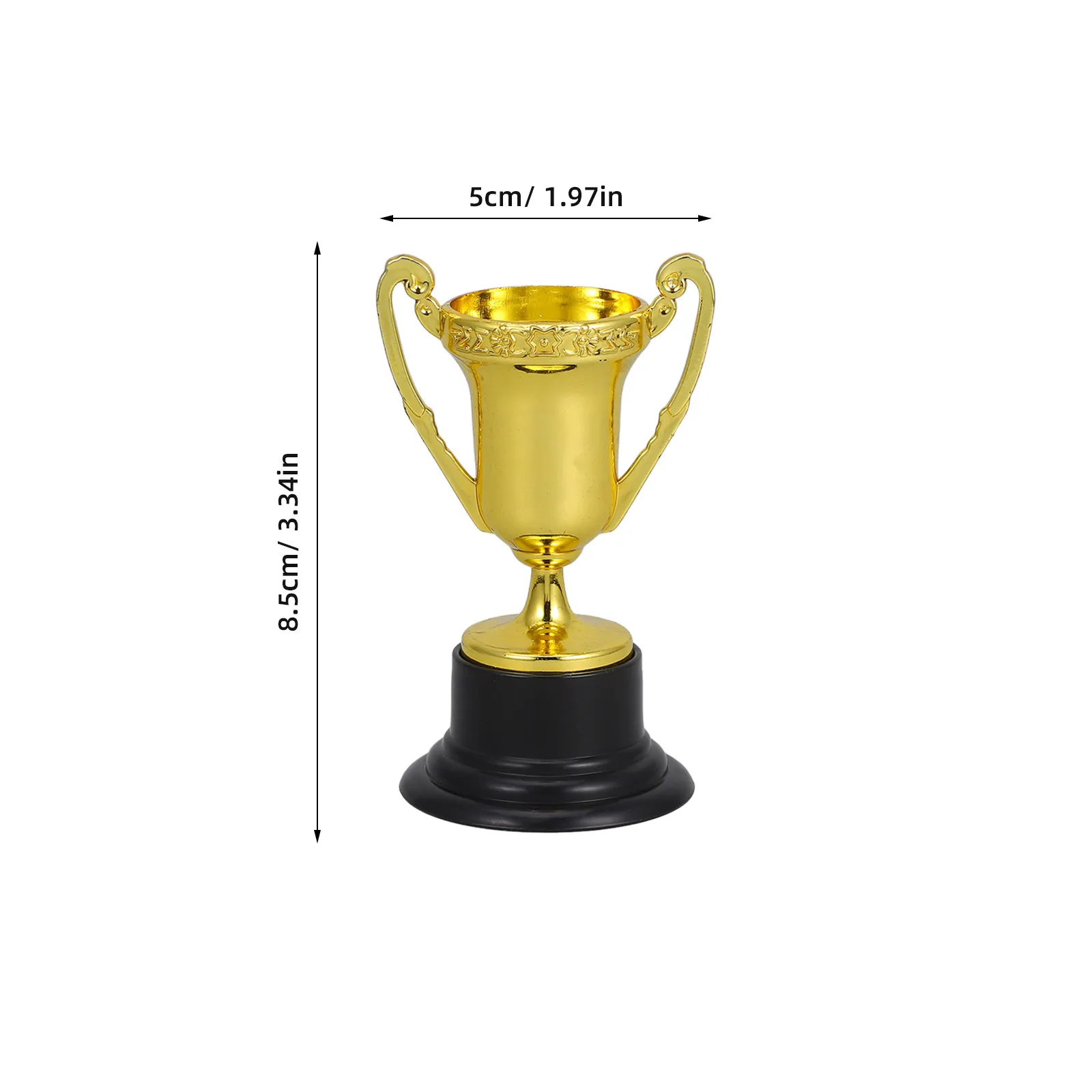 25Pcs Plastic Award Trophy Set for Kids School Sports Day Competition Winner Prize Educational Game Supplies Kindergarten