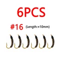 6 piezas talla 16